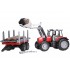 Bruder Massey Ferguson laaduri ja haagisega, 02046