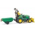 Bruder John Deere murutraktor haagisega, 62104